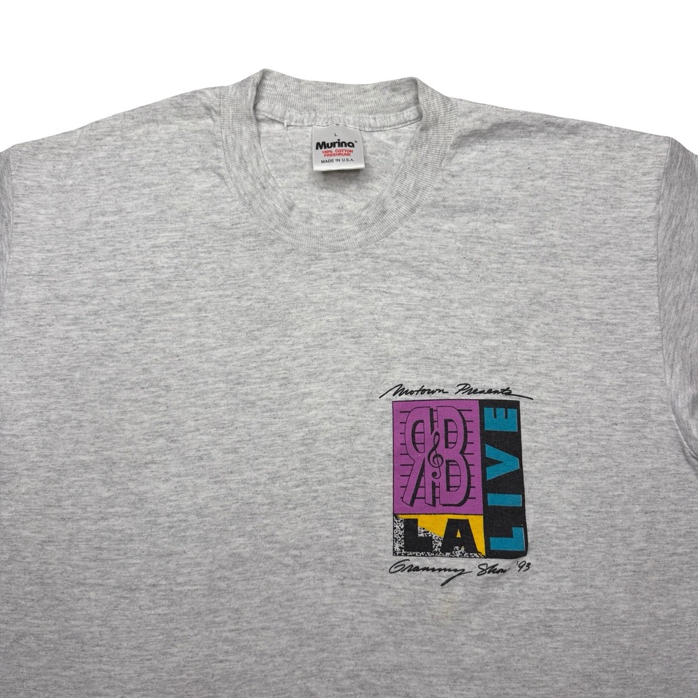 Vintage 90s 1993‎ Motown Grammy Awards shirt